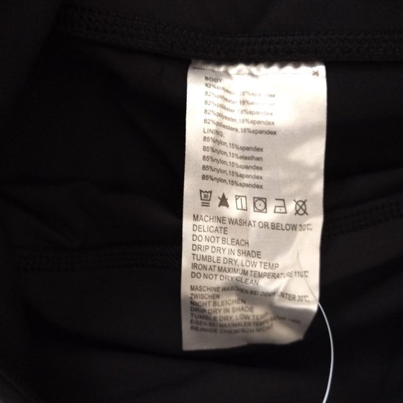 BALEAF Cropped Leggings Women's XS Black Pockets Workout NWOT - Picture 8 of 14
